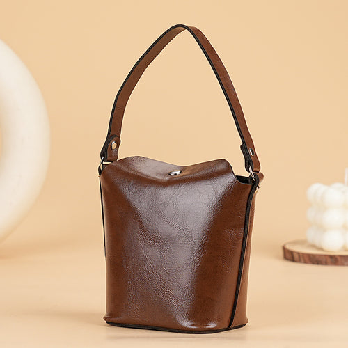 Minimalistische Strukturierte Handtasche