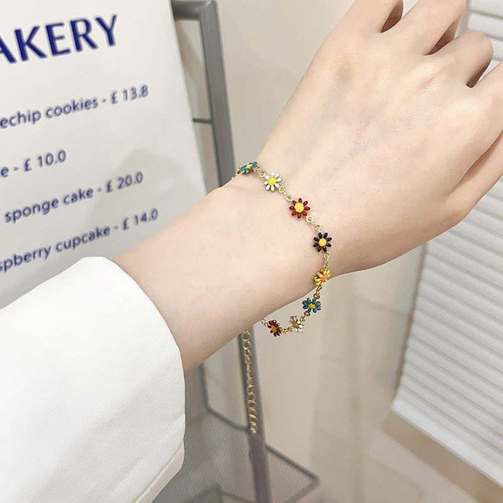 Flower Charm Armband Karnz