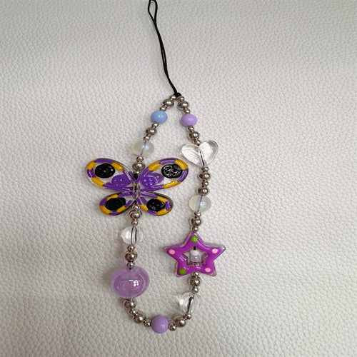 Perlen-Schmetterling- und Sternenaccessoire Karnz