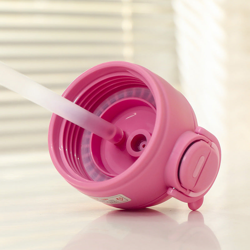 Damen Isolierte Trinkflasche mit praktischem Tragegurt und verspieltem Design Karnz