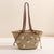 Damen Korbtasche mit floralem Design Karnz