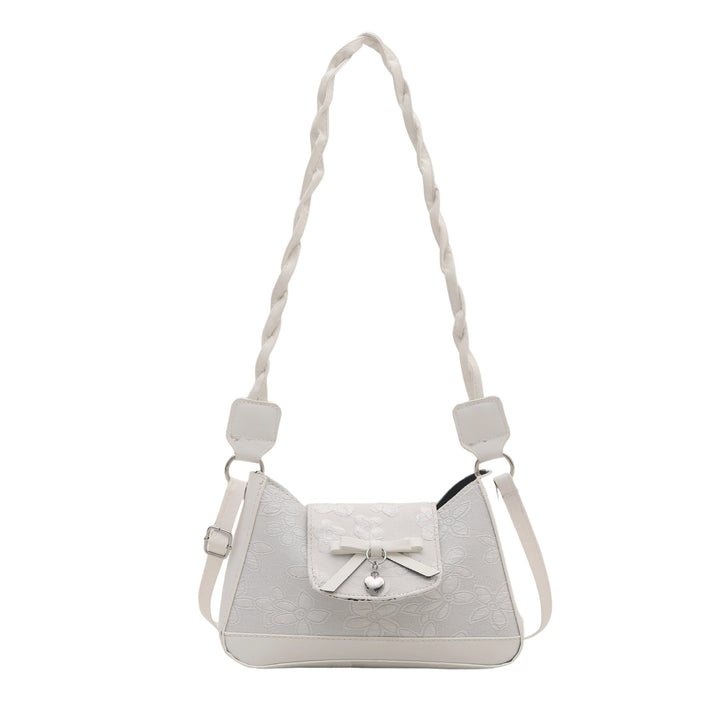 Elegante Schleifen-Detail Schultertasche Karnz