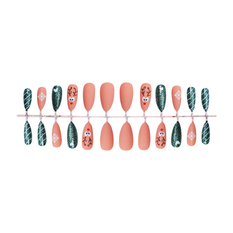 Kreatives Nagelkunstset mit winterlichem Design Karnz