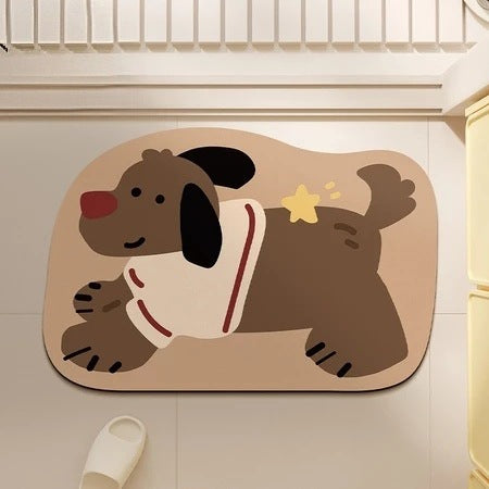 Cartoon-Themen Fußmatte