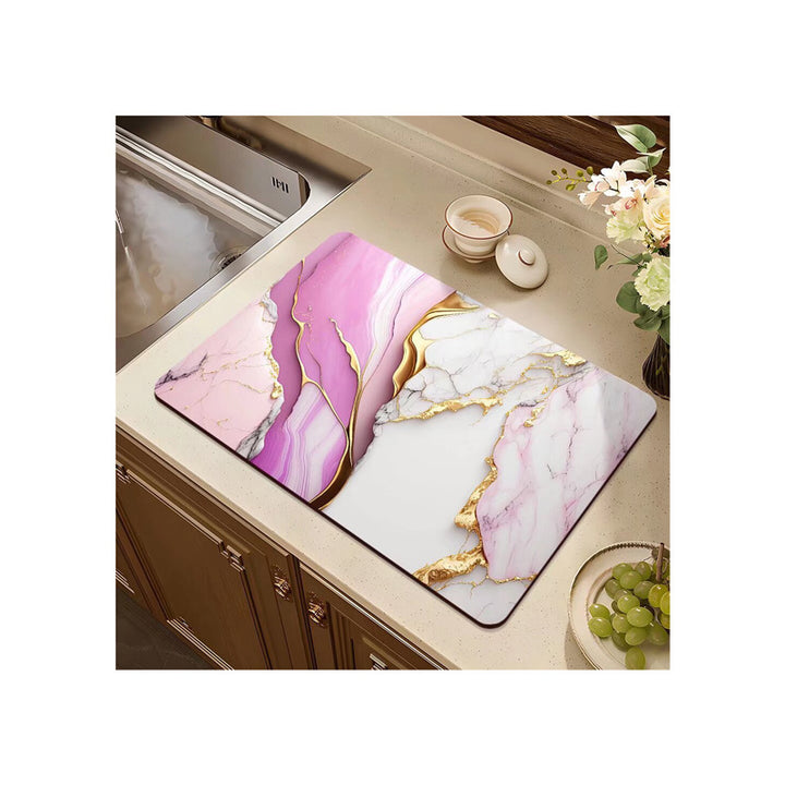 Abstraktes Design Küchenmatte