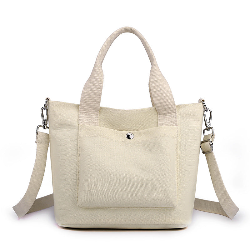 Kompakte Multi-Funktions-Canvas-Handtasche Karnz