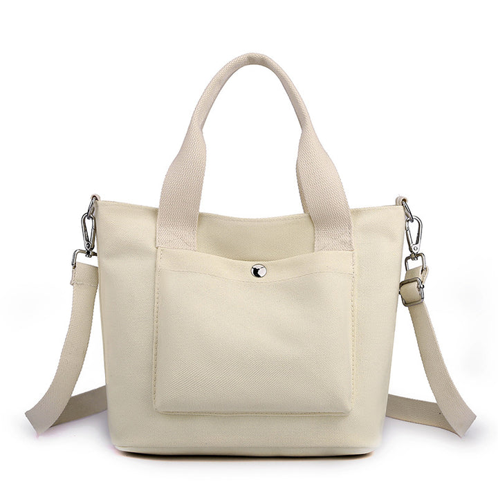Kompakte Multi-Funktions-Canvas-Handtasche Karnz