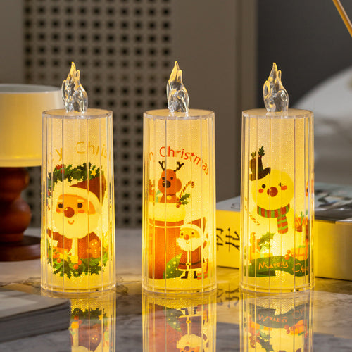 LED Weihnachtskerze