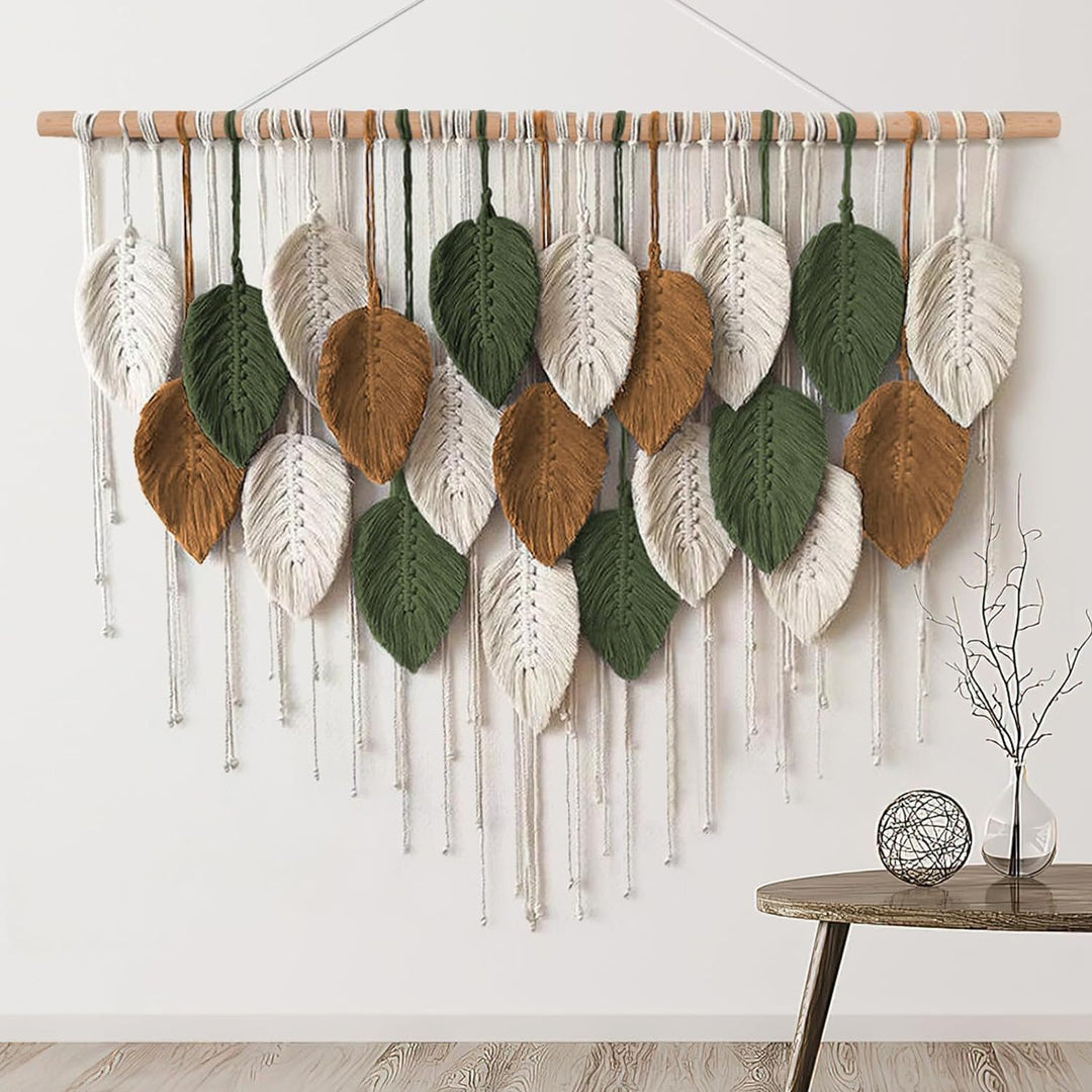 Heimdekor Macramé Wandbehang Karnz