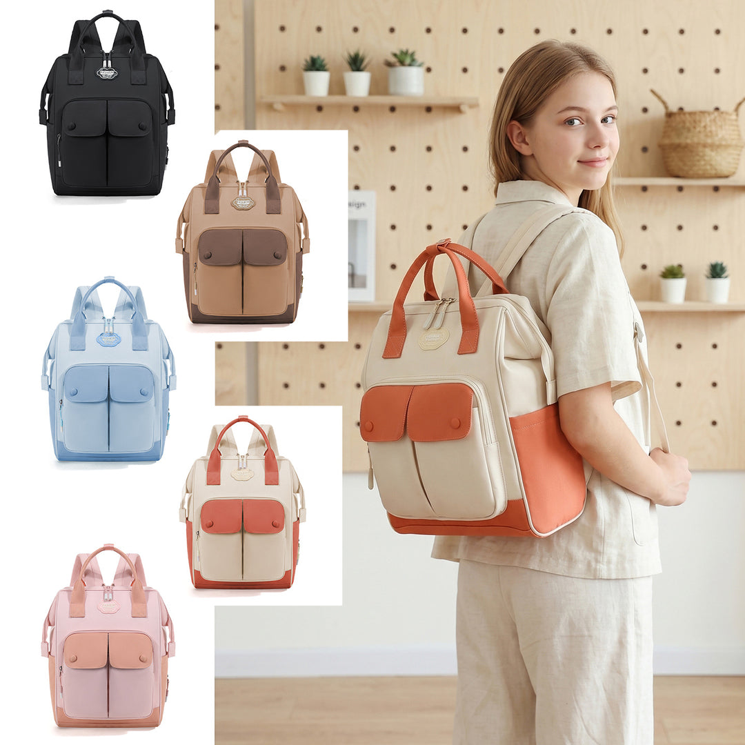 Multi-Taschen Stilvolle Wickelrucksack Karnz