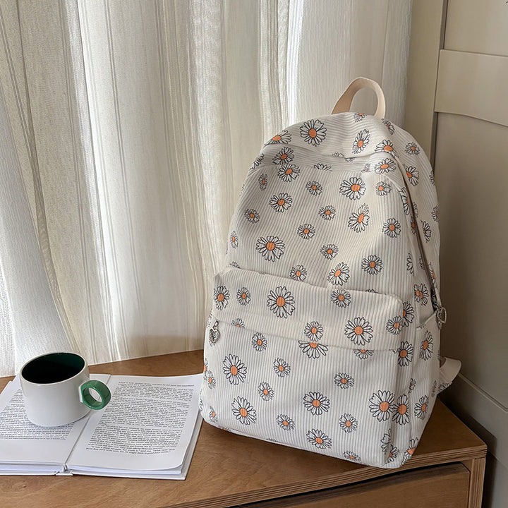 Blumengemusterter Freizeitrucksack Karnz