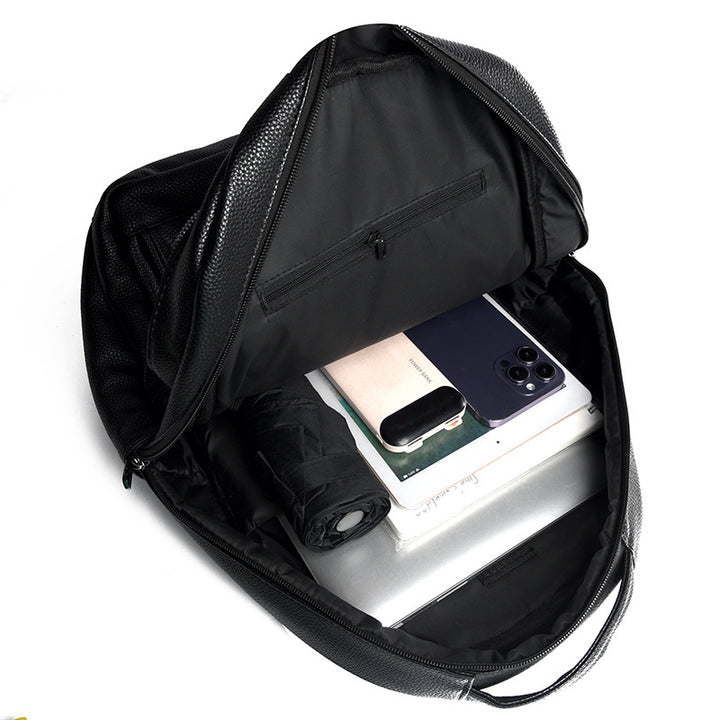 Premium Leder Business Rucksack Karnz