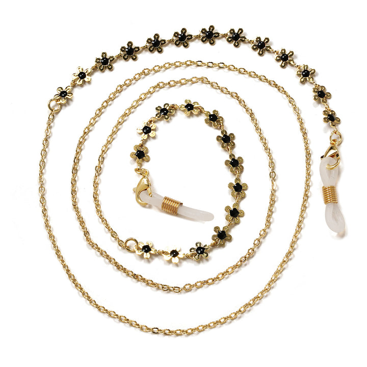 Farbige Perlen Brillen Kette Karnz 1786688581