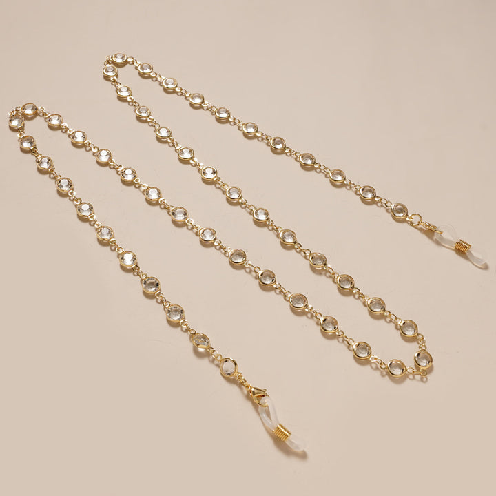 Elegante Perlbrillekette Karnz