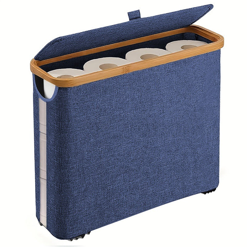 Nachhaltiger Recycling-Organizer mit Bambusdeckel Karnz