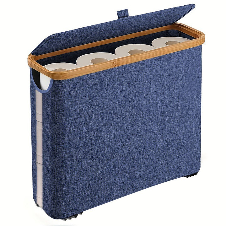 Nachhaltiger Recycling-Organizer mit Bambusdeckel Karnz