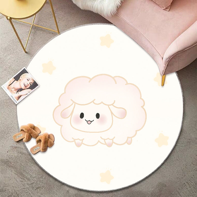 Emoji-Themen runder Teppich Karnz