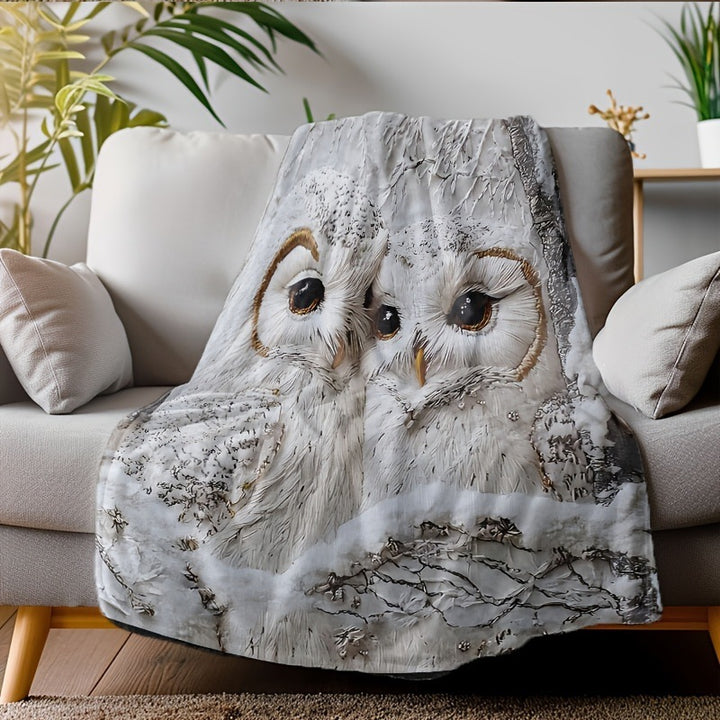 Weiche Cartoon-Dackel-Themen-Fleece-Decke
