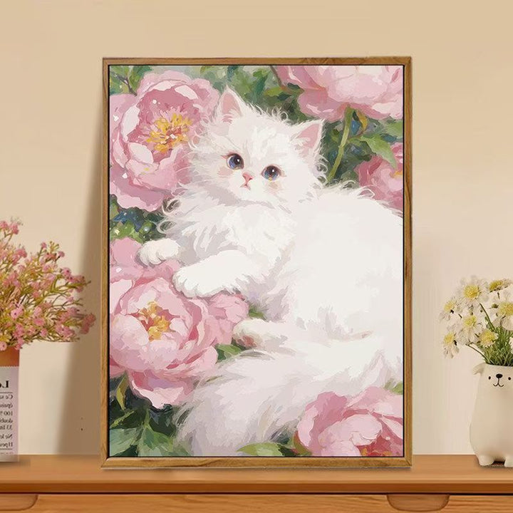 Kat-Themen Blumen Wandkunst Druck Karnz