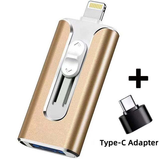 Vielseitiger Dual-Connector-USB-Flash-Laufwerk Karnz