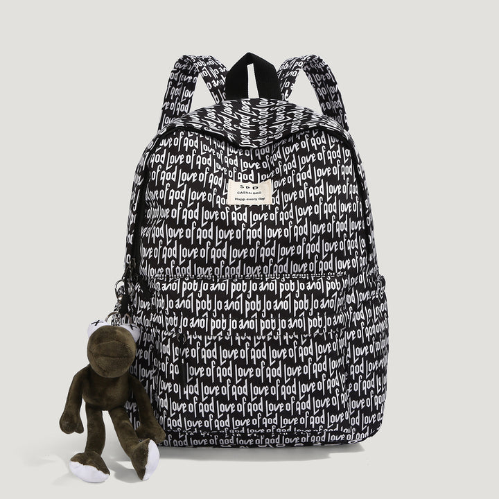 Funky Grafikdruck Rucksack