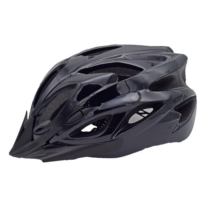 verstellbarer belüfteter Straßen- und Mountainbike-Helm mit Visier und hinten einstellbarem Fit Karnz