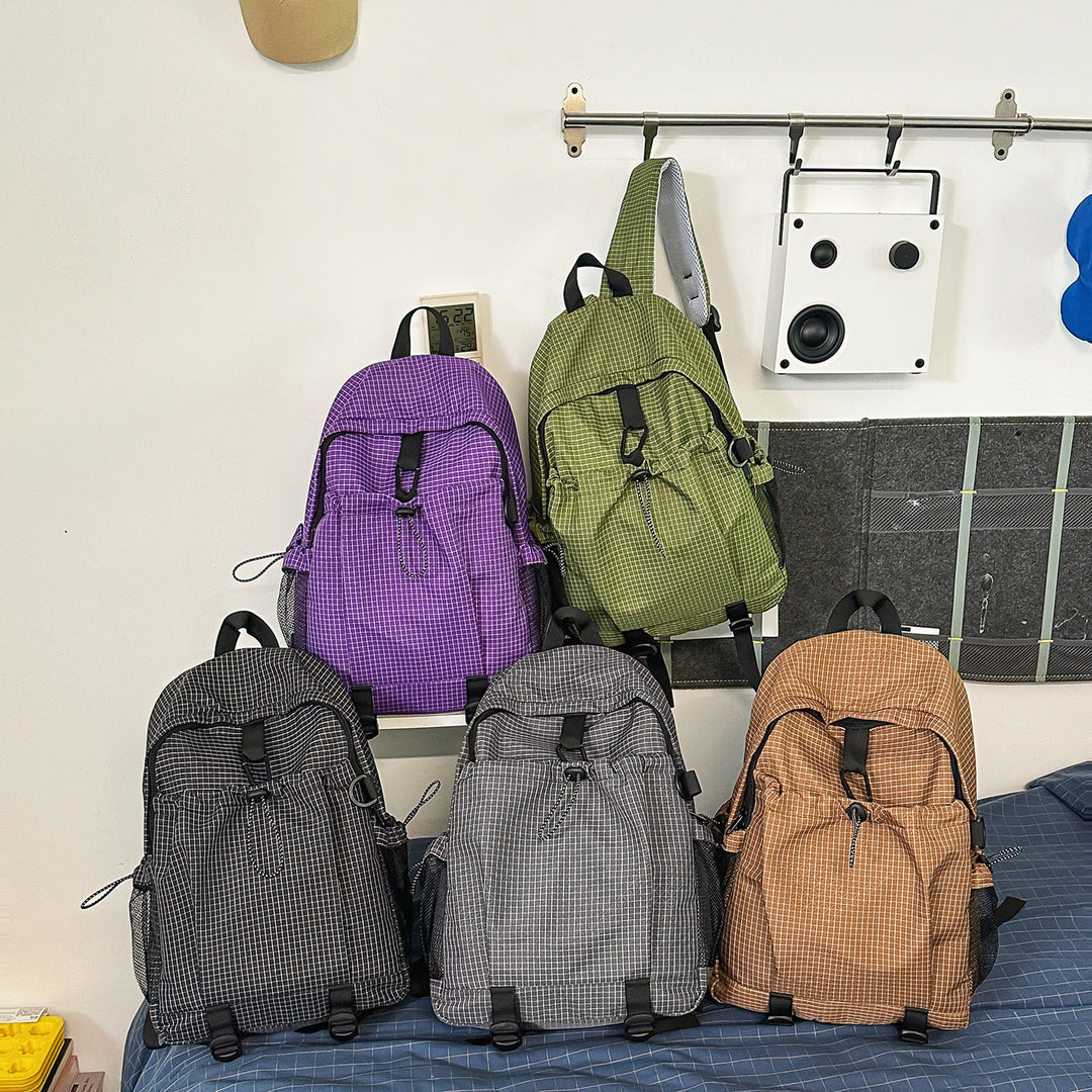 Leichtgewicht Rautenmuster Rucksack Karnz