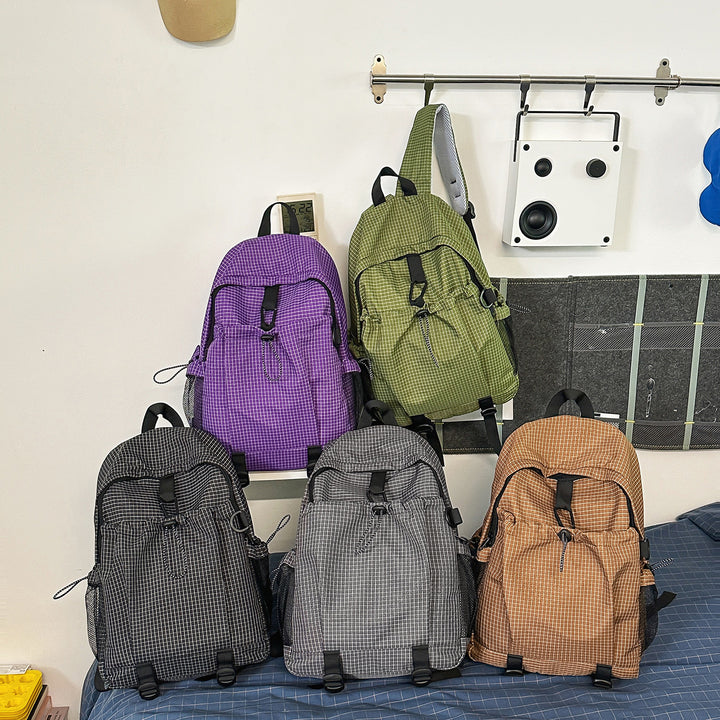 Leichtgewicht Rautenmuster Rucksack Karnz