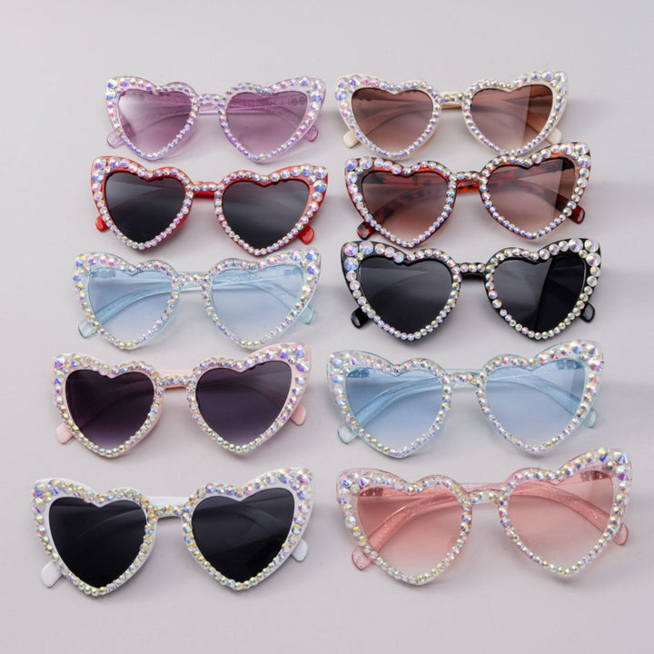 Herzförmige Modesonnenbrille Karnz