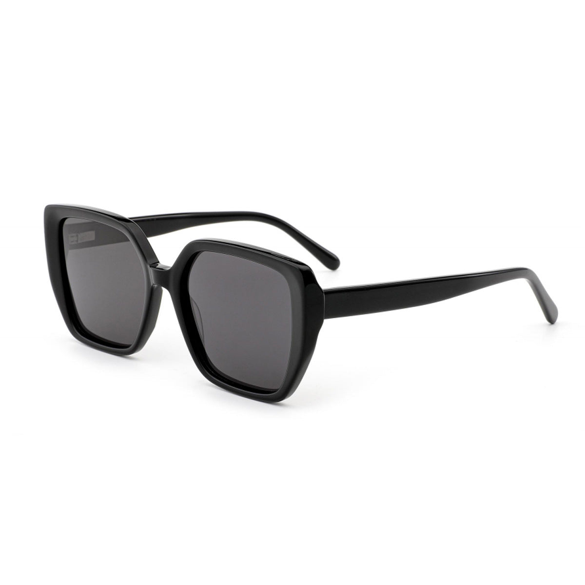 Damen Sonnenbrille mit modischem, facettenreichen Rahmen und UV-Schutz Karnz