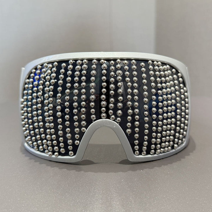 Damen modische Skibrille mit strassbesetztem Rahmen Karnz