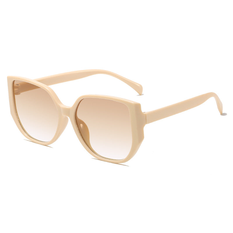Oversized Geometric Frame Sonnenbrille Karnz