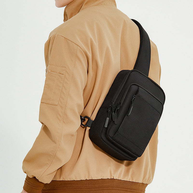 Kompakte Multi-Taschen Sling Bag Karnz