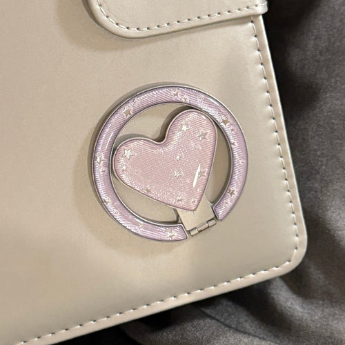 Stilvolle Kosmetiktasche mit Herz-Motiv Karnz