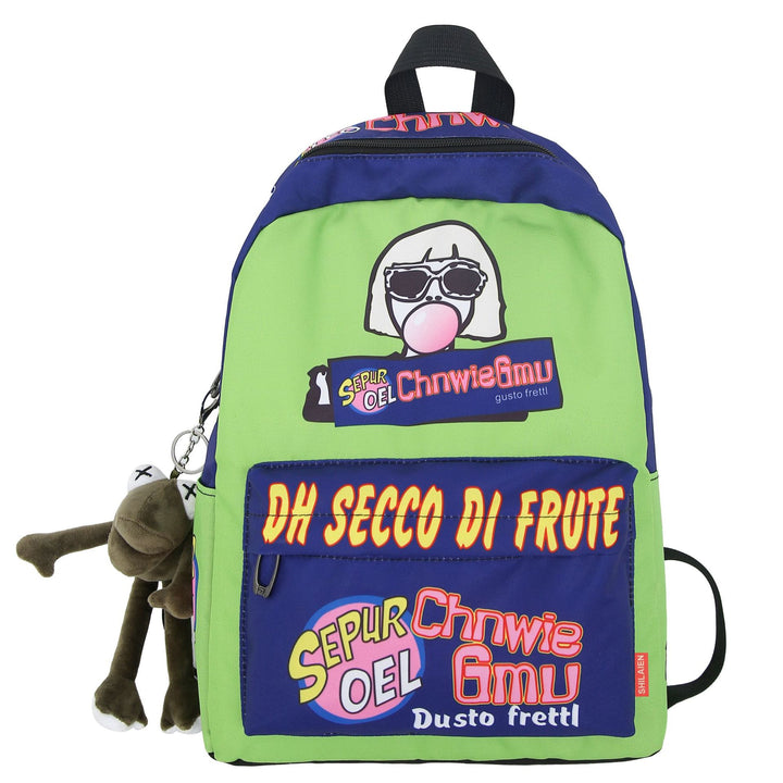 Grafikdruck Freizeit Rucksack Karnz