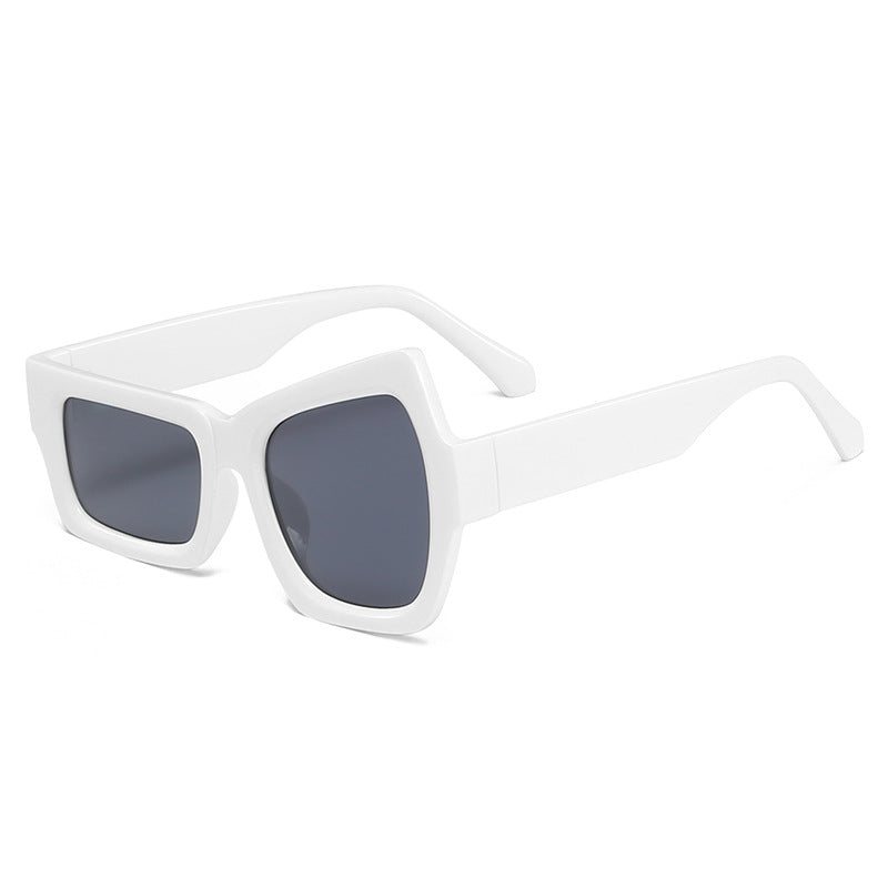 Damen quadratische Sonnenbrille mit modernem, minimalistischem Design Karnz