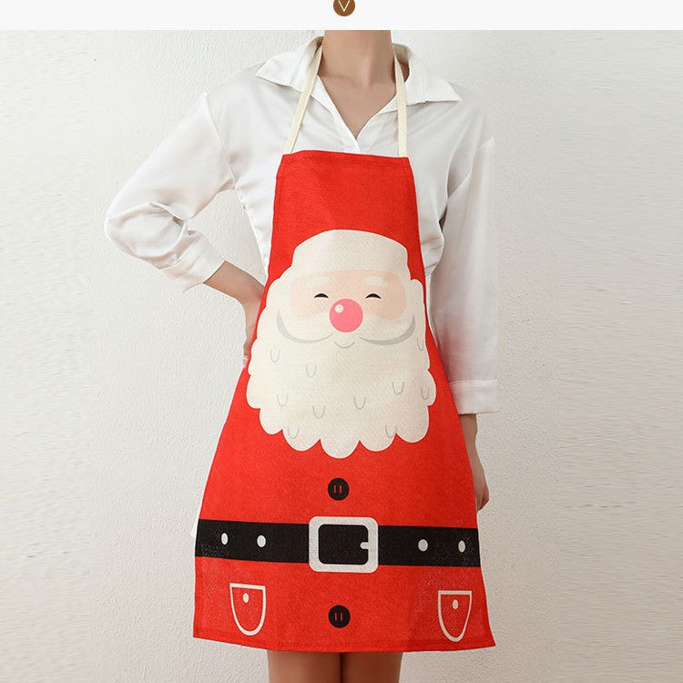 Santa-Themen Küchen Schürze Karnz