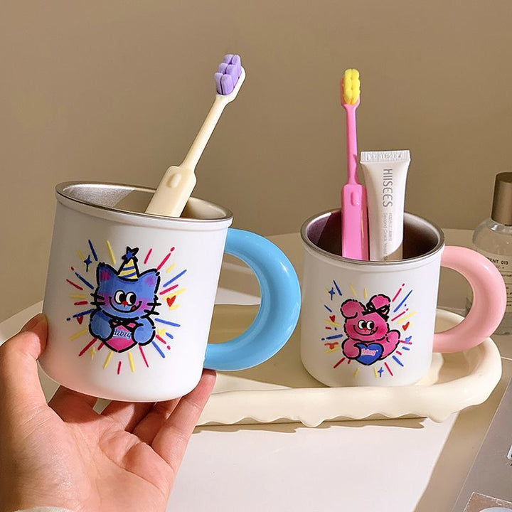Keramiktasse mit Verspieltem Tierdesign Karnz