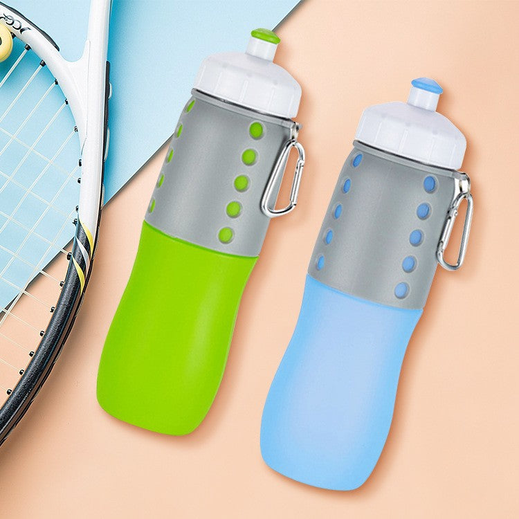 Damen Multifunktionale Silikon-Trinkflasche Karnz