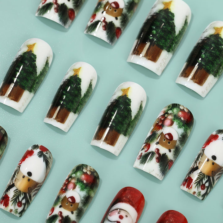 Kunstnägel im festlichen Weihnachtsdesign Karnz 1788542011