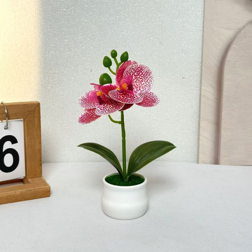 Realistische Künstliche Orchideen Blumenarrangement für Wohnkultur