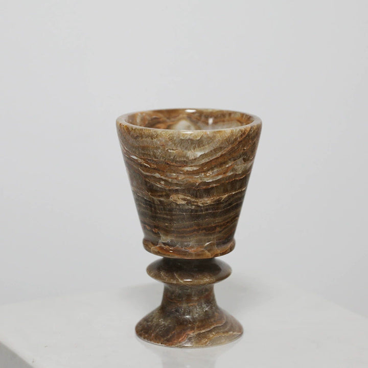 Elegante Marmor Kerzenhalter