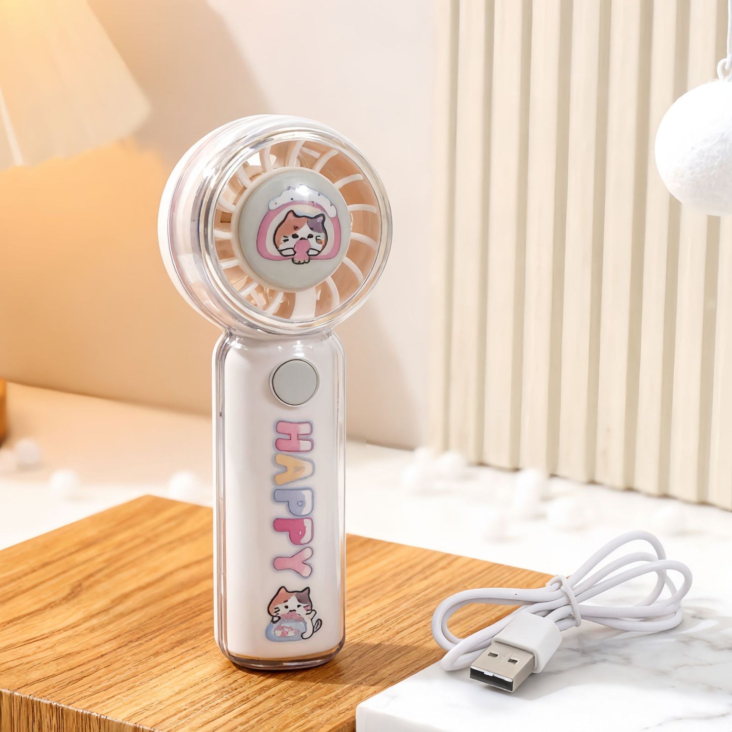 Damen Tragbarer Handventilator mit verspieltem Design Karnz
