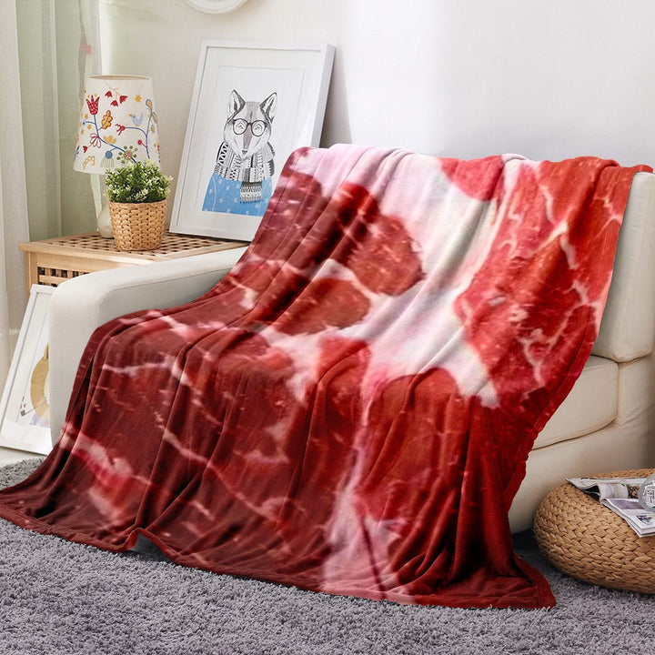 Künstlerische Lebensmittel-Themen Fleece-Decke