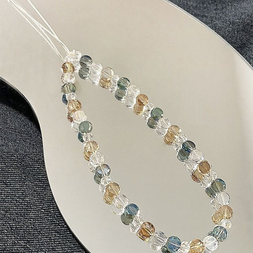 Elegante handgefertigte Perlen-Brillenband Karnz