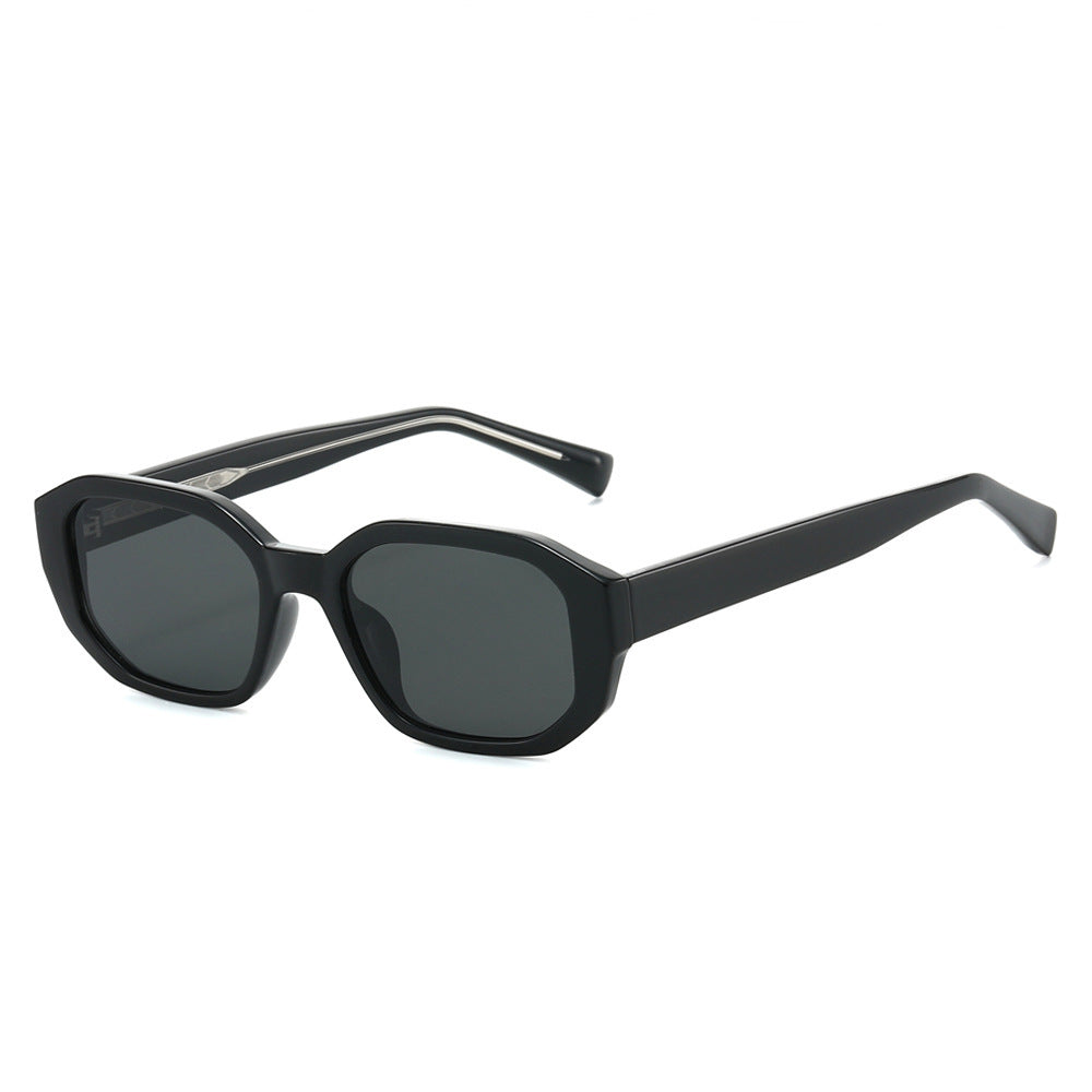 Damen modische Sonnenbrille mit einzigartigem achteckigem Rahmen Karnz