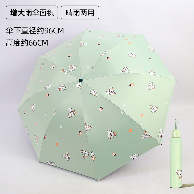 Damen Falt-Regenschirm mit verspieltem Design Karnz