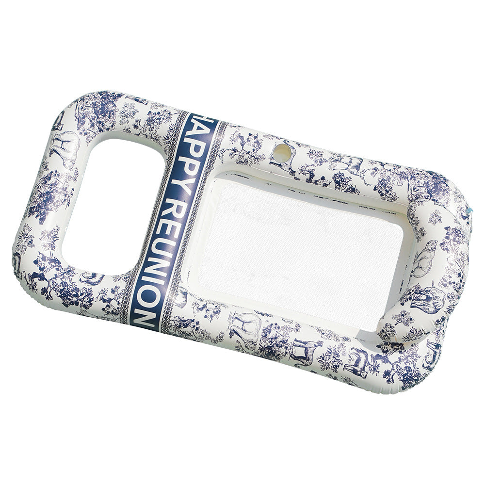 Unisex Eleganter Schwimmring mit floralen Motiven Karnz