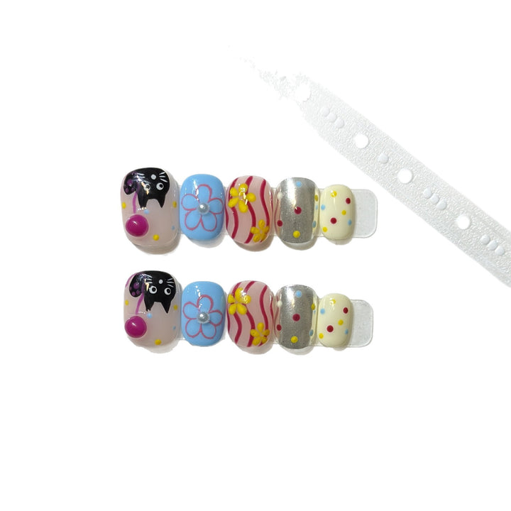 Verspielt Nagelkunst Set Karnz