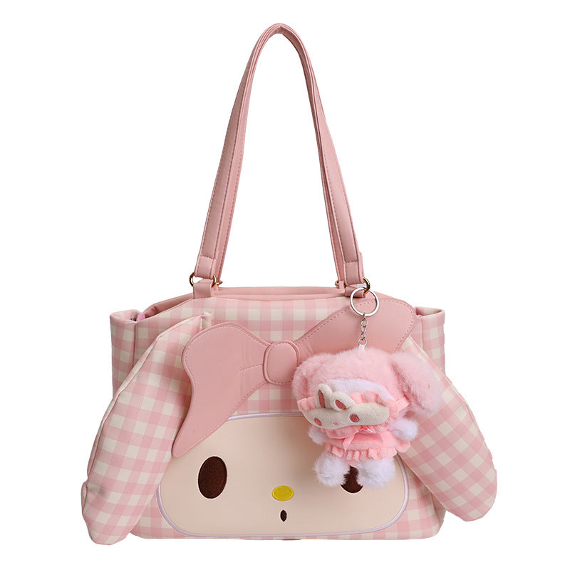 Gepolsterte Schleifen-Schultertasche Karnz